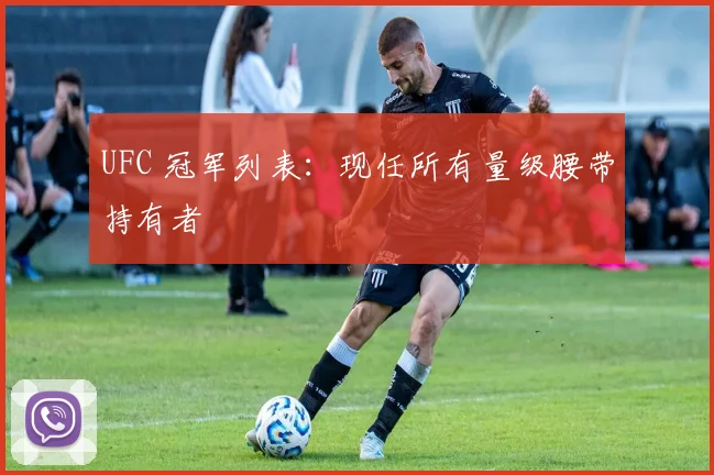 UFC 冠军列表：现任所有量级腰带持有者